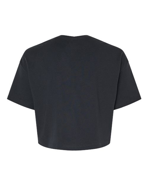Women's Jersey Crop Tee - Black Back