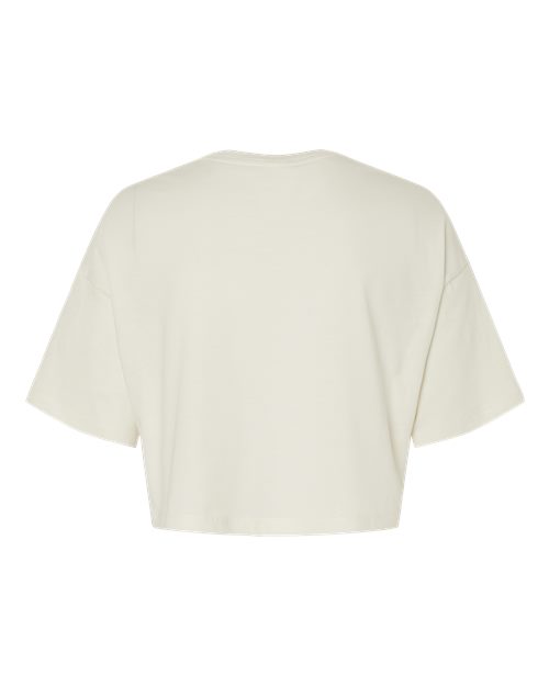 Women's Jersey Crop Tee - Vintage White Back