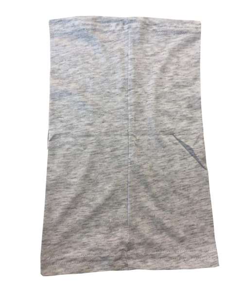 Youth General Use Neck Gaiter - Heather White Back