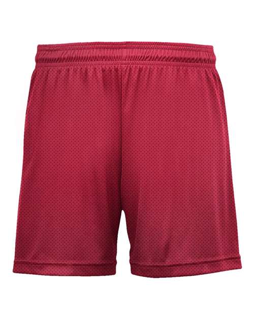 Women's Mesh Shorts - Red Back