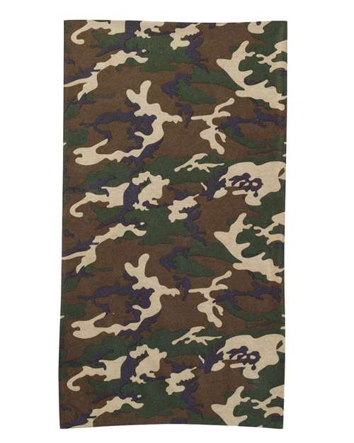 ValuMask Gaiter - Green Camo Front