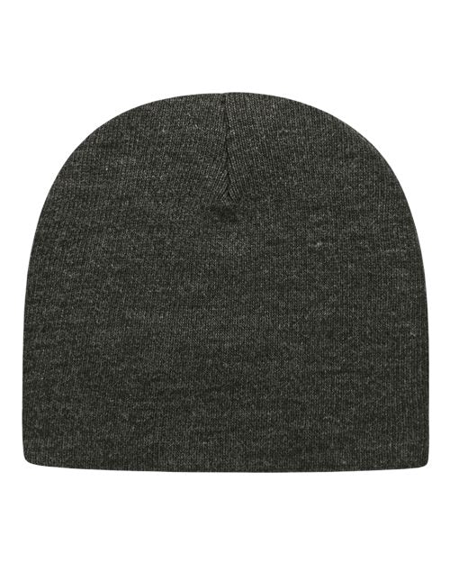 CAP AMERICA USA-Made 8 1/2" Beanie - Dark Heather Grey Front