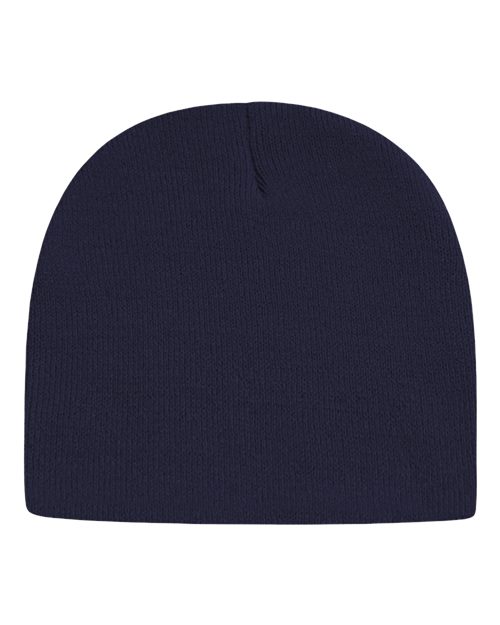 USA-Made 8 1/2" Beanie - True Navy Back