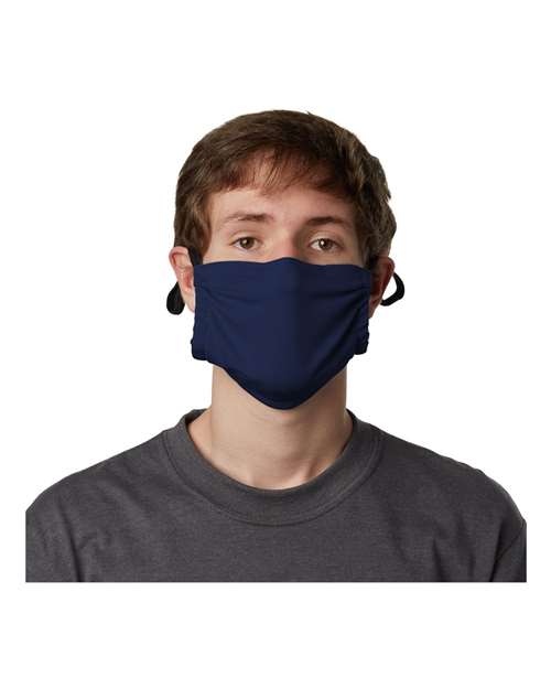 2-Ply Cotton Pocket Face Mask - Navy Front