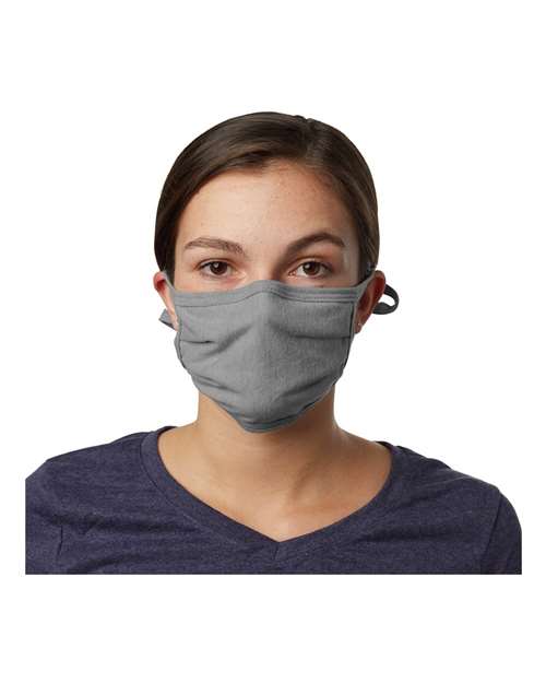 X-Temp™ 2-Ply Adjustable Face Mask - Concrete Grey Front