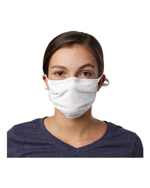 X-Temp™ 2-Ply Adjustable Face Mask - White Front