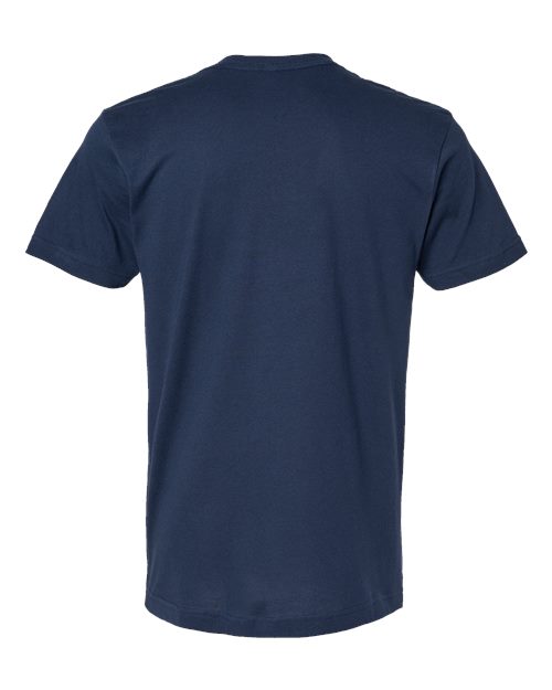 Unisex Fine Jersey Tee - Denim Back