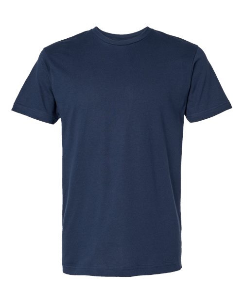 Unisex Fine Jersey Tee - Denim Front
