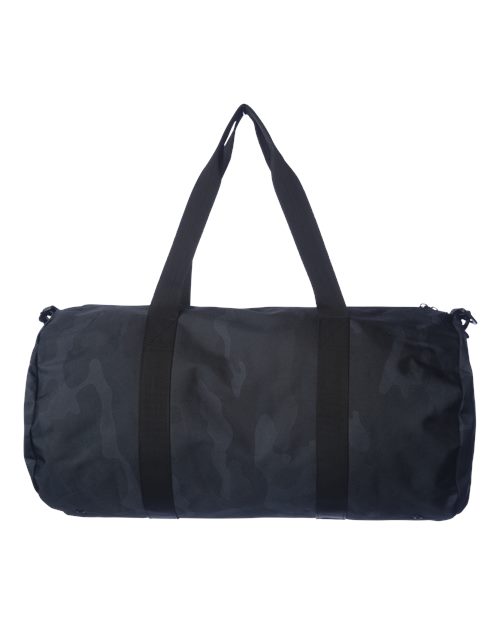 29L Day Tripper Duffel Bag - Black Camo Back