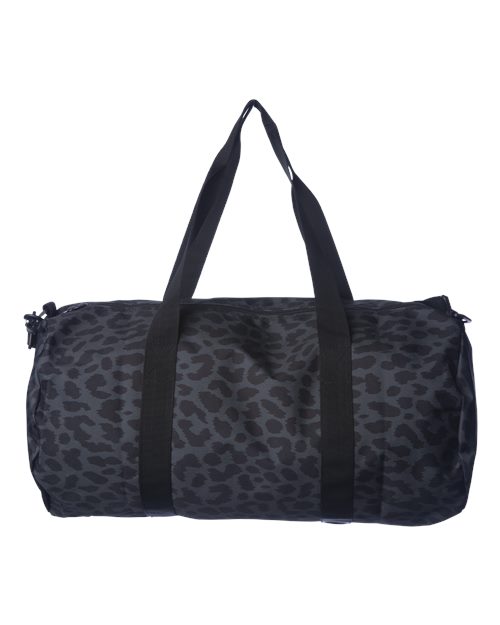 29L Day Tripper Duffel Bag - Black Cheetah Back