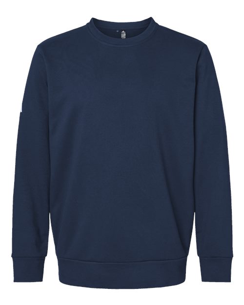 Unisex Fleece Crewneck Sweatshirt - Collegiate Navy Front