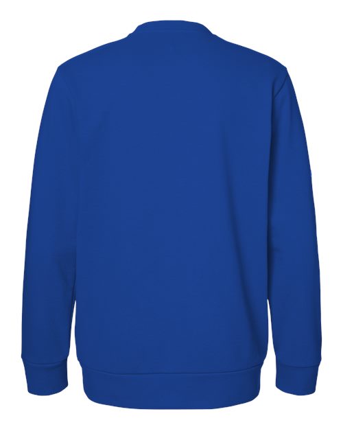 Unisex Fleece Crewneck Sweatshirt - Collegiate Royal Back
