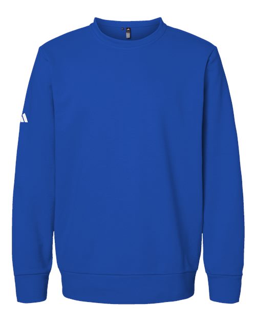 Unisex Fleece Crewneck Sweatshirt - Collegiate Royal Front