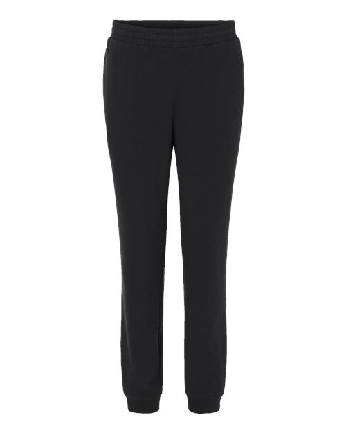 Unisex Fleece Joggers - Black Front