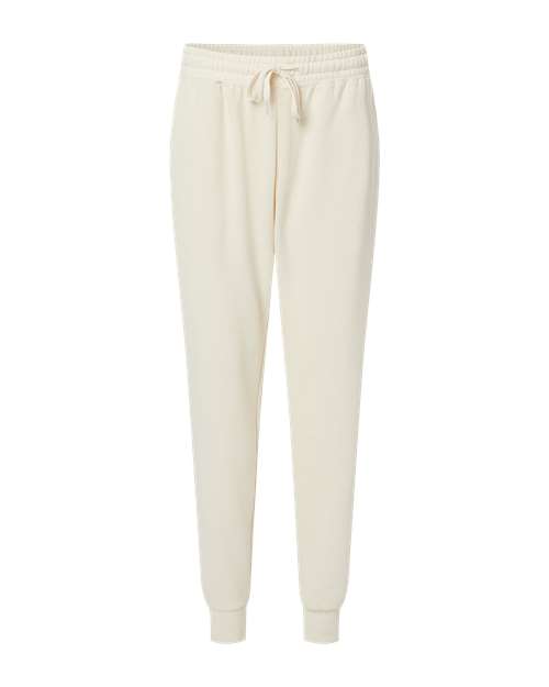 Women's California Wave Wash Sweatpants - Bone Front