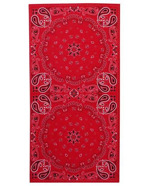 ValuMask Gaiter - Red Paisley Front