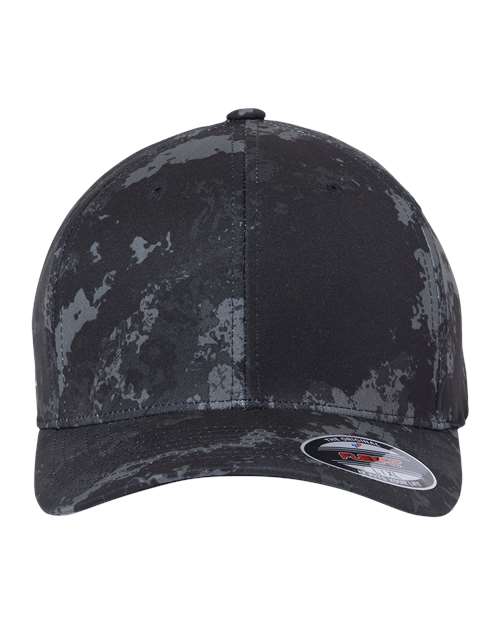 Cotton Blend Cap - Poseidon Black Front