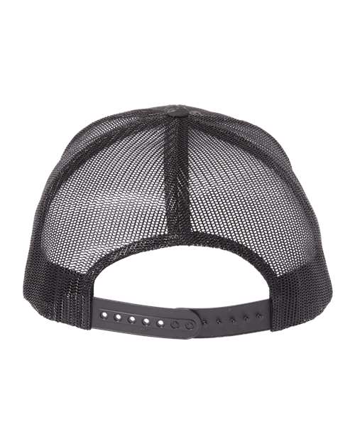 Retro Trucker Cap - Poseidon Black Back