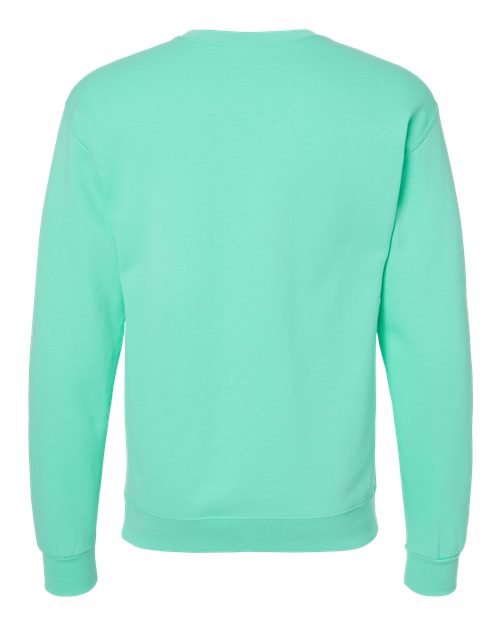 Unisex NuBlend® Crewneck Sweatshirt - Cool Mint Back