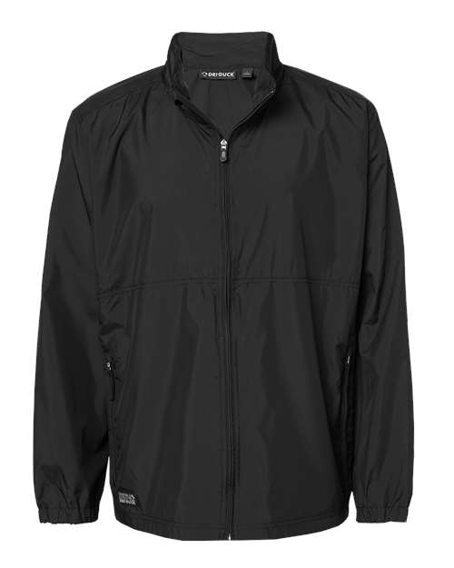 Men's River Packable Jacket - Black Front