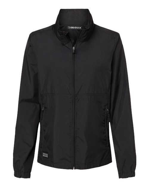 Women's Riley Packable Jacket - Black Front