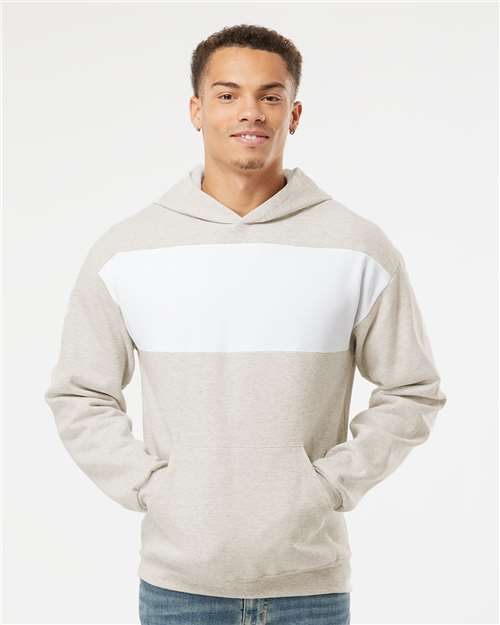 JERZEES Unisex Nublend® Billboard Hooded Sweatshirt - Model Front