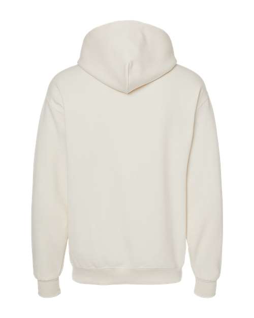 Unisex NuBlend® Hooded Sweatshirt - Sweet Cream Heather Back
