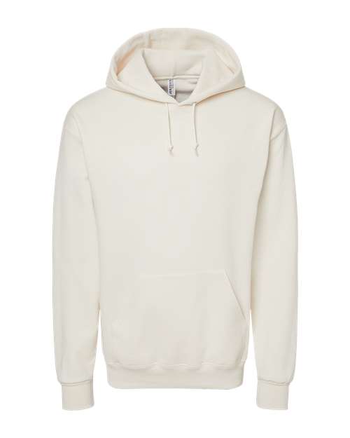 Unisex NuBlend® Hooded Sweatshirt - Sweet Cream Heather Front