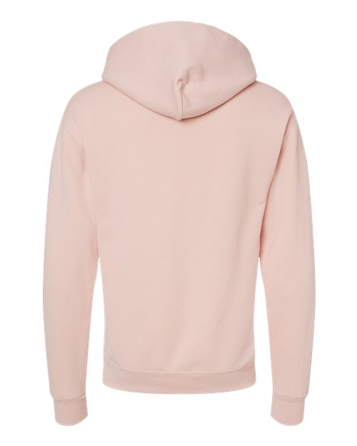 Unisex NuBlend® Hooded Sweatshirt - Blush Pink Back