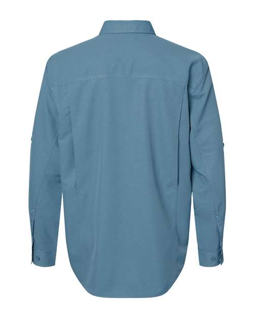 Men's Crossroad Woven Shirt - Slate Blue Back