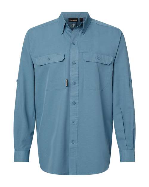 Men's Crossroad Woven Shirt - Slate Blue Front