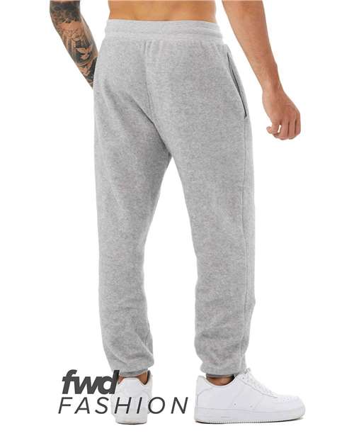 Unisex FWD Fashion Sueded Fleece Joggers - Athletic Heather Back