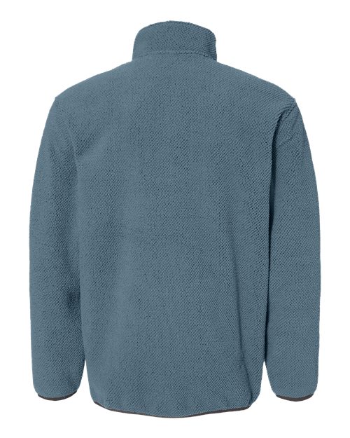 Men's Brooks Sherpa Mountain Fleece - Slate Blue Back