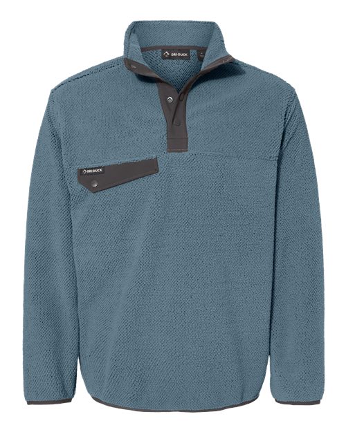 Men's Brooks Sherpa Mountain Fleece - Slate Blue Front