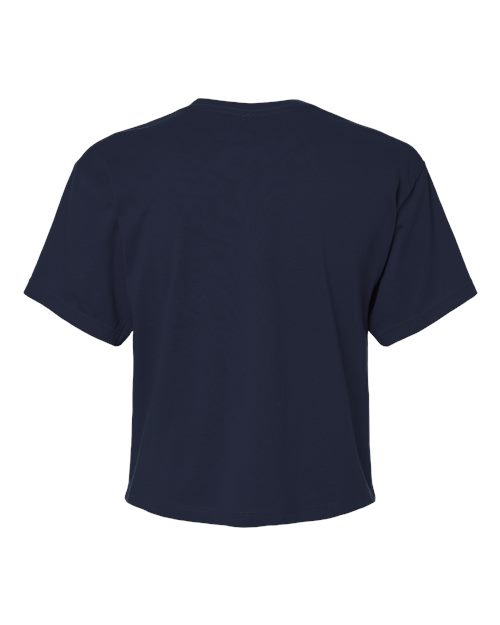 Women's Ideal Crop Top - Midnight Navy Back