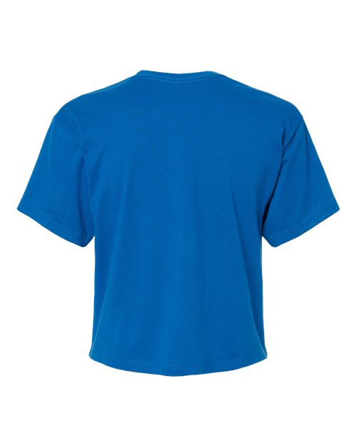 Women's Ideal Crop Top - Royal Back
