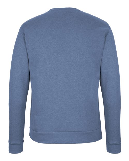 Unisex Malibu Crewneck Sweatshirt - Heather Bay Blue Back