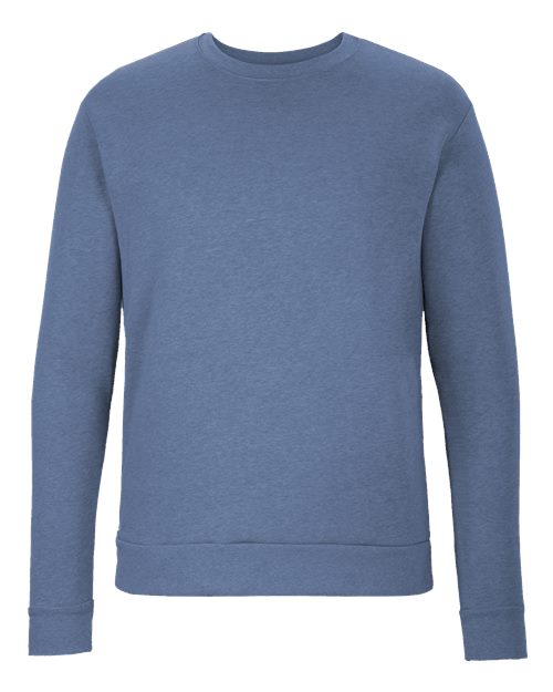 Unisex Malibu Crewneck Sweatshirt - Heather Bay Blue Front
