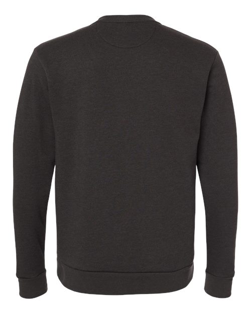Unisex Malibu Crewneck Sweatshirt - Heather Black Back