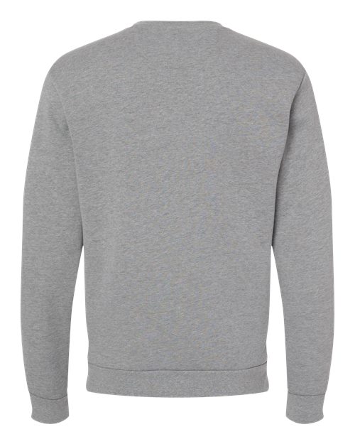 Unisex Malibu Crewneck Sweatshirt - Heather Grey Back