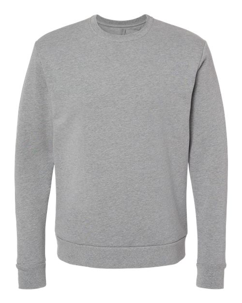 Unisex Malibu Crewneck Sweatshirt - Heather Grey Front