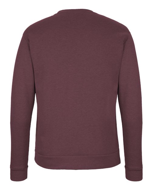 Unisex Malibu Crewneck Sweatshirt - Heather Maroon Back