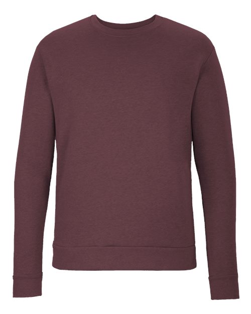 Unisex Malibu Crewneck Sweatshirt - Heather Maroon Front