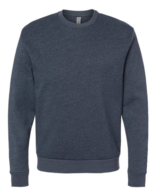 Unisex Malibu Crewneck Sweatshirt - Heather Midnight Navy Front