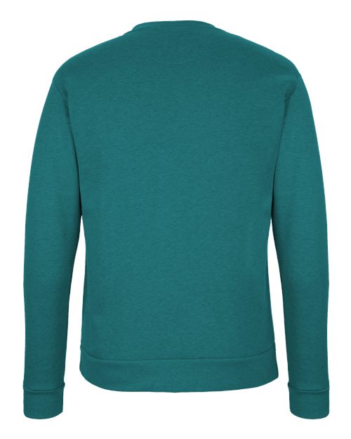 Unisex Malibu Crewneck Sweatshirt - Heather Teal Back