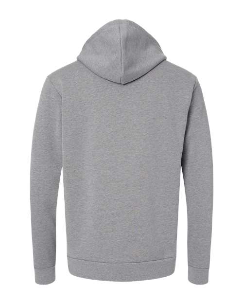 Unisex Malibu Hoodie Sweatshirt - Heather Grey Back
