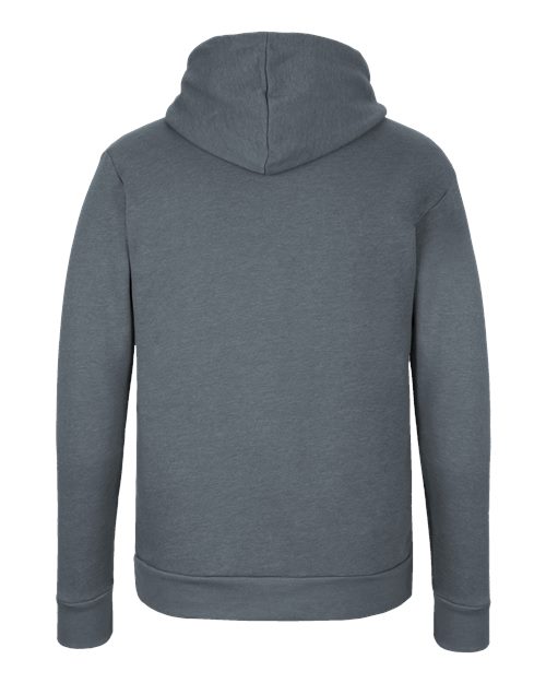 Unisex Malibu Hoodie Sweatshirt - Heather Slate Blue Back