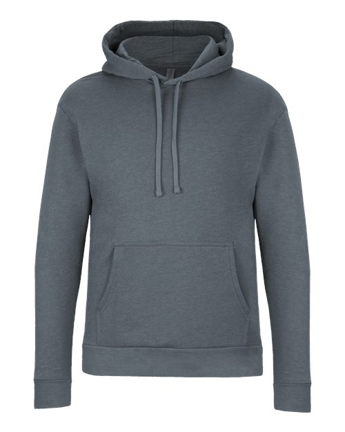 Unisex Malibu Hoodie Sweatshirt - Heather Slate Blue Front