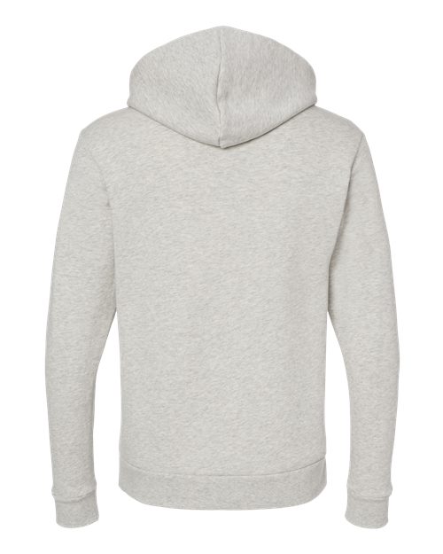 Unisex Malibu Hoodie Sweatshirt - Oatmeal Back