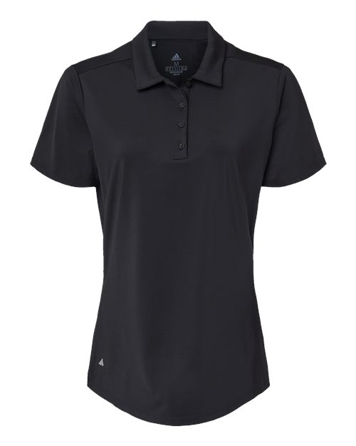 Women's Ultimate365 Solid Polo - Black Front